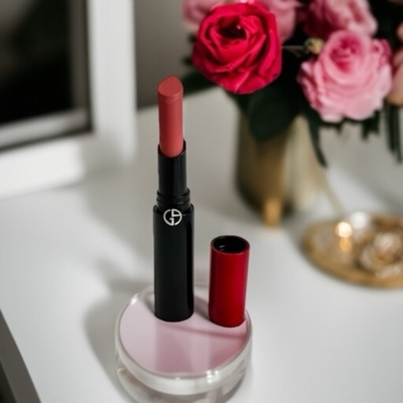 Giorgio Armani Other - Giorgio Armani Lip Power Longwear Vivid Lip Color 108 IN LOVE Lipstick Rare NIB